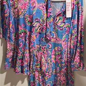 Lilly Pulitzer Colorful Paisley Dress